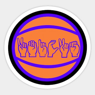 new york basketball Sticker